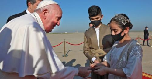 Pope Francis visits regions of Iraq once held by Islamic State