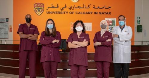Honoring our Heroes Campaign Launch University of Calgary in Qatar says THANK YOU to Nurses with an Original Video Tribute 