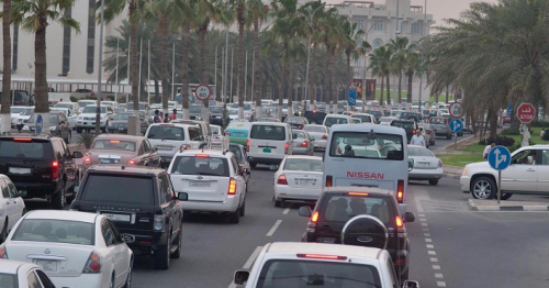 Doha Motorists Experience Traffic Congestion This Morning