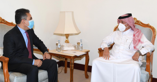 Minister of State for Foreign Affairs Meets Ambassador of Morocco