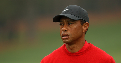 Golf great Tiger Woods says he's recovering at home after crash