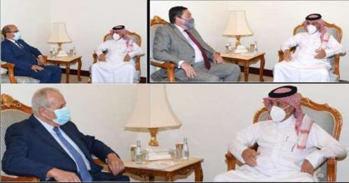 Minister of State for Foreign Affairs meets Ambassadors of Palestine, Tunisia, UK