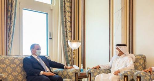 Deputy Prime Minister and Minister of Foreign Affairs Meets Minister of Foreign Affairs, Cooperation and Mauritanians Abroad