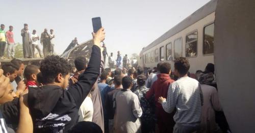 Egypt revises death toll from train crash