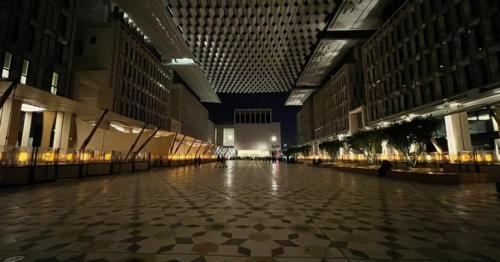 Msheireb Properties celebrates the Earth Hour - turns the lights off at Msheireb Downtown Doha
