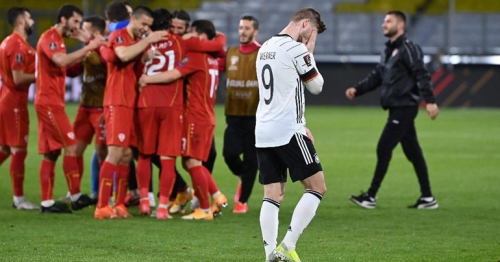 'How embarrassing': Germany suffer first World Cup qualifying loss in 20 years