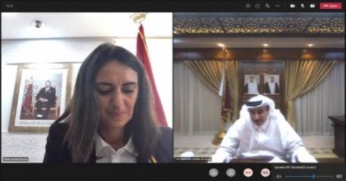 Minister of Transport and Communications Meets Minister of Moroccan Tourism via video conference