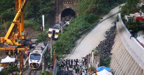 Taiwan prosecutors seek arrest warrant for suspect in deadly train crash