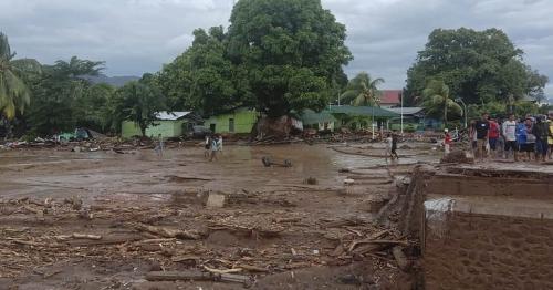 Flash floods and landslides in Indonesia and East Timor kill 70