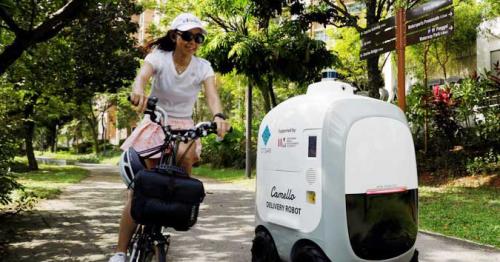 Run out of milk? Robots on call for Singapore home deliveries