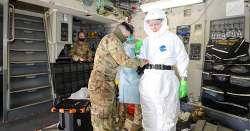 Qatar Armed Forces Conducts ''Capsule Medical Evacuation'' Exercise