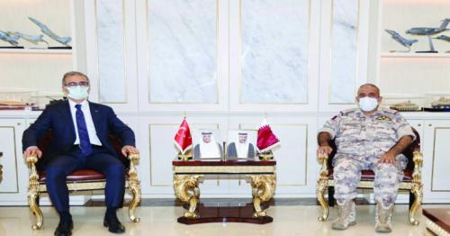 Chief of Staff meets Turkey President of Defence 