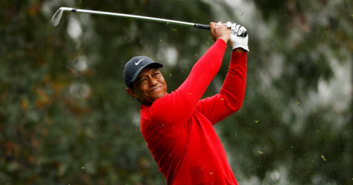Tiger posts photo of himself on crutches, says rehab is ‘coming along’