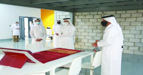 Minister of Culture and Sports visits 'Innovation Makers Oasis' to review its progress