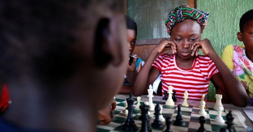 Kings of Lagos: children learn chess to seek escape from Nigeria's slums 
