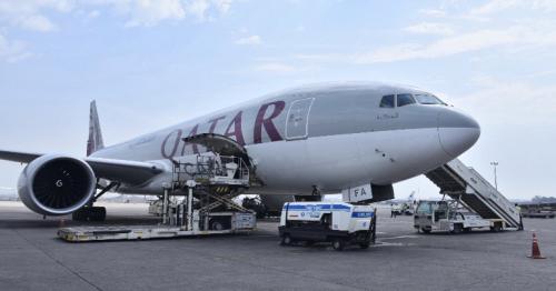 India thanks Qatar Airways for shipping oxygen cylinders from UK