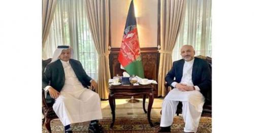 Afghan FM meets Qatar Ambassador to Afghanistan
