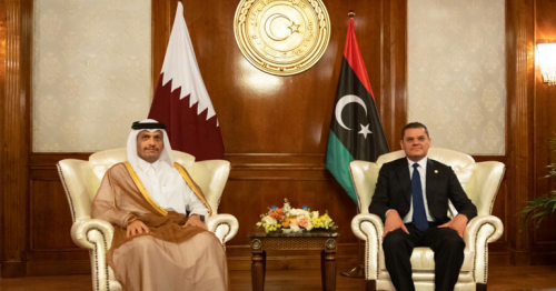 Head of Libyan National Unity Government Meets Deputy Prime Minister and Minister of Foreign Affairs