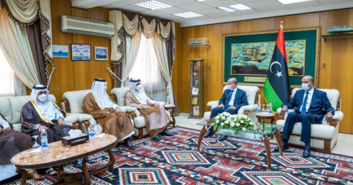 Deputy Prime Minister and Minister of Foreign Affairs Meets Two Vice-Presidents of Libyan Presidential Council
