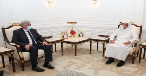 Administrative Development Minister meets President of France-Qatar Friendship Group