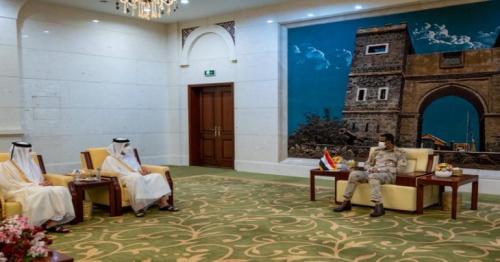 Deputy PM meets First Vice President of Transitional Sovereignty Council 