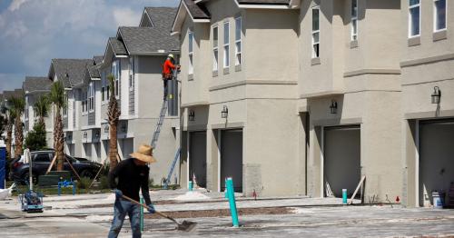 U.S. new home sales drop in April; March sales revised sharply lower