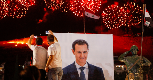 Bashar Al-Assad Re-Elected As Syrian President For 4th Term