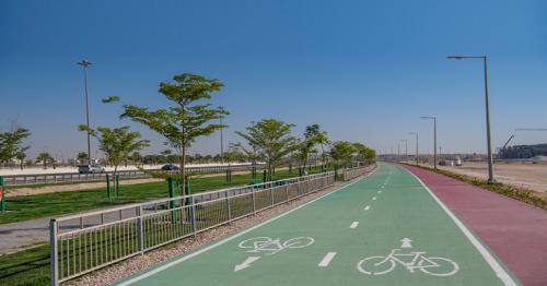 Ashghal opens 38km long shared pedestrian cycling path on Al Khor Road