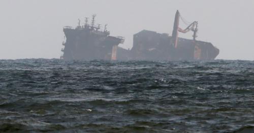'Helpless' Sri Lankan fishermen count cost of chemical cargo ship wreck 