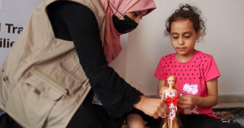 'She screams when someone comes near': Gaza children in trauma 