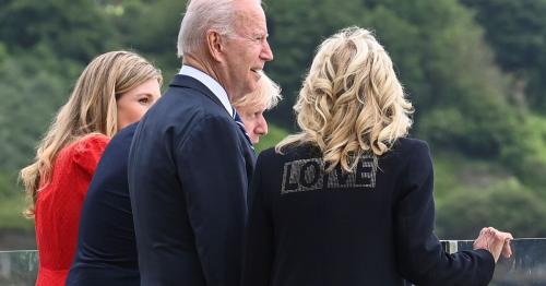 From the Bidens with 'LOVE': U.S. first lady's jacket brings message of hope