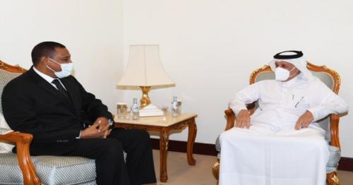 FM meets Nigeria’s Ambassador to Qatar
