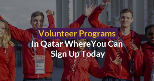 Qatar volunteer programs, volunteer in Qatar, Qatar volunteer with certificates, Doha volunteers, Qatar volunteer registration