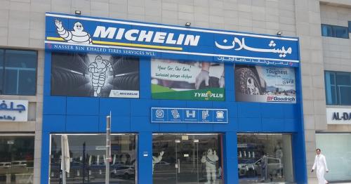 Nasser Bin Khaled Tyres Services offers customers special benefits when buying Michelin tyres