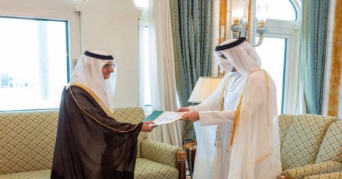 Foreign Minister receives copy of credentials of Saudi Ambassador