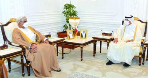 Minister of Social Affairs meets Oman’s Housing and Urban Planning Minister