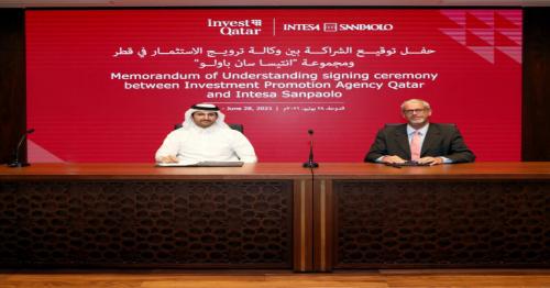 IPA Qatar, Intesa Sanpaolo Sign Framework Agreement for Middle East Business Expansion