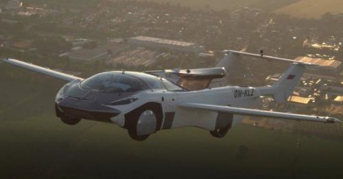 AirCar: Convertible 'flying car' takes to the sky