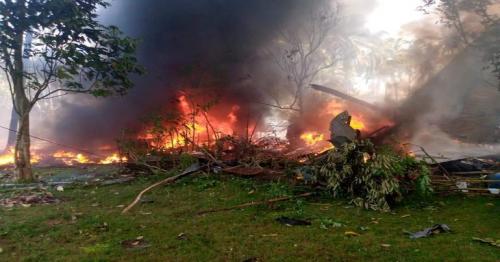Military plane carrying 85 crashes in Philippines; 15 rescued, says Army Forces Chief 