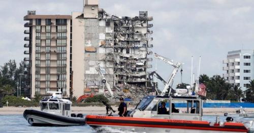 Miami building collapse: Search efforts suspended ahead of demolition