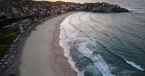 Sparse showing at Sydney's beaches during COVID-19 lockdown