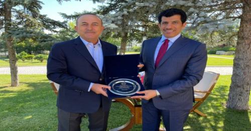 Foreign Minister of Turkey meets Qatar Envoy 