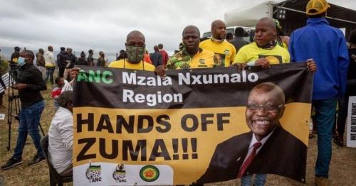 Jacob Zuma: South Africa's former president hands himself over to police
